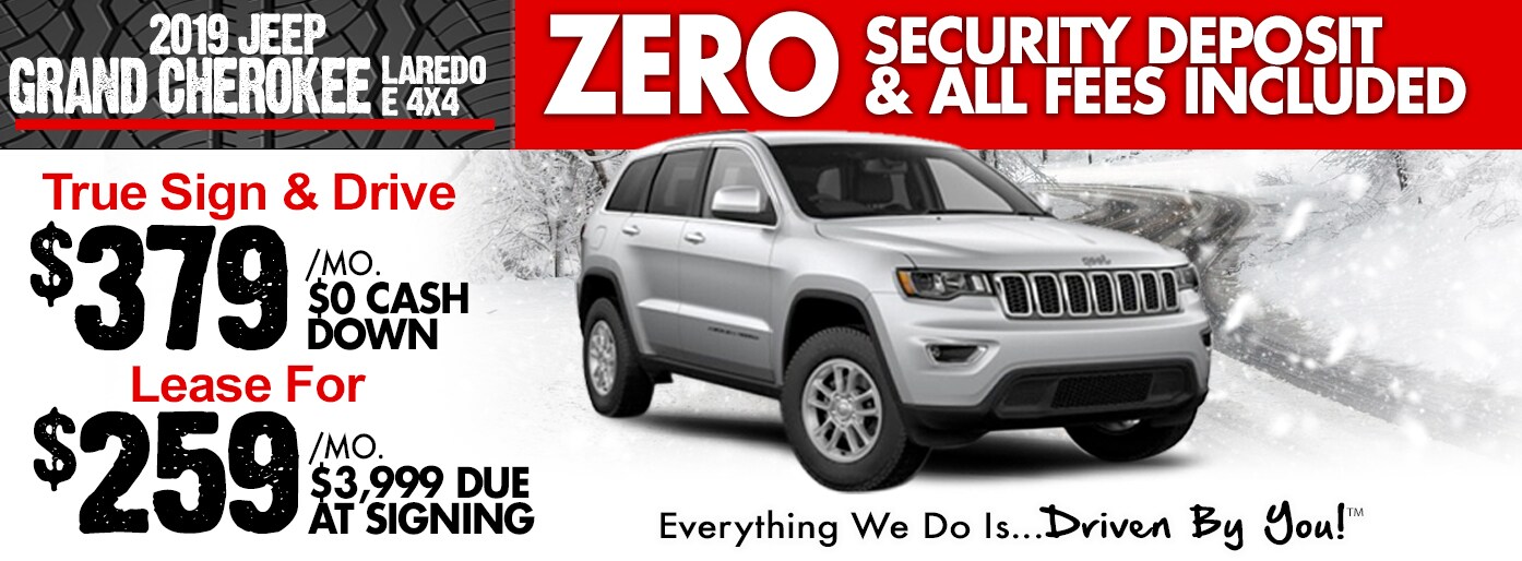 2019 Jeep Grand Cherokee Laredo Lease Special at Tri-City 2019 Jeep Grand Cherokee Laredo Lease Special at Tri-City