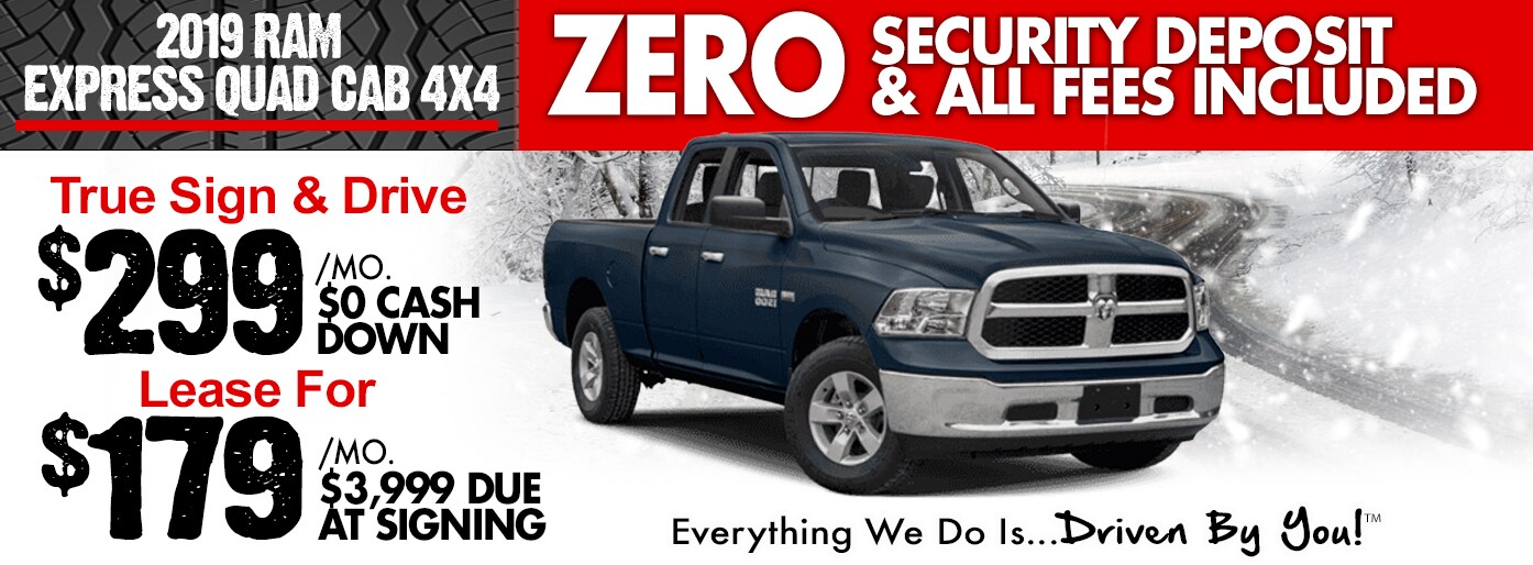 2019 Ram 1500 Quad Cab Express 4x4 Lease Special at Tri-City! 2019 Ram 1500 Quad Cab Express 4x4 Lease Special at Tri-City!