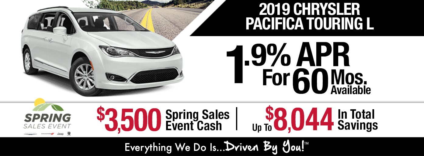 2019 Chrysler Pacifica Touring L Lease Special at Tri-City 2019 Chrysler Pacifica Touring L Lease Special at Tri-City