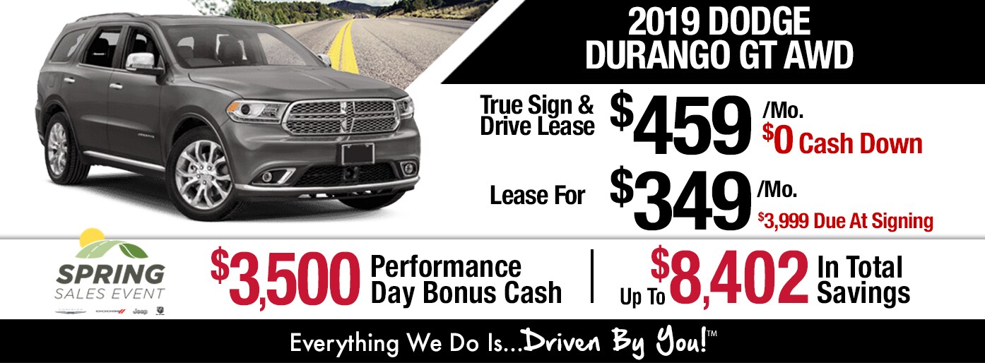 2018 Dodge Durango SXT AWD Lease Special at Tri-City 2018 Dodge Durango SXT AWD Lease Special at Tri-City