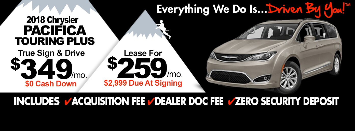 2018 Chrysler Pacifica Touring Plus Lease Special at Tri-City 2018 Chrysler Pacifica Touring Plus Lease Special at Tri-City