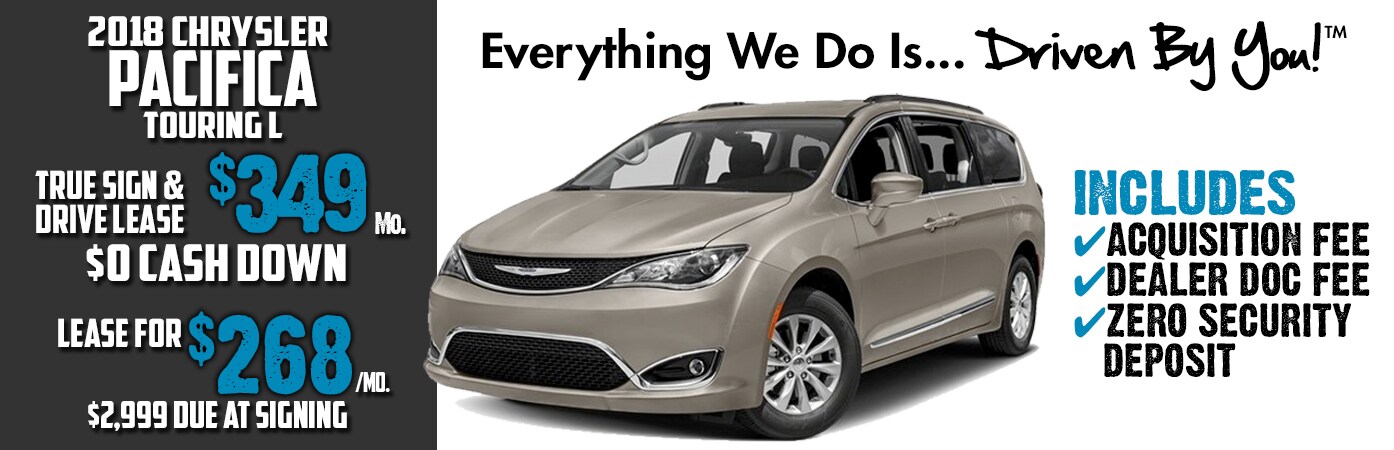 2018 Chrysler Pacifica Touring Plus Lease Special at Tri-City 2018 Chrysler Pacifica Touring Plus Lease Special at Tri-City