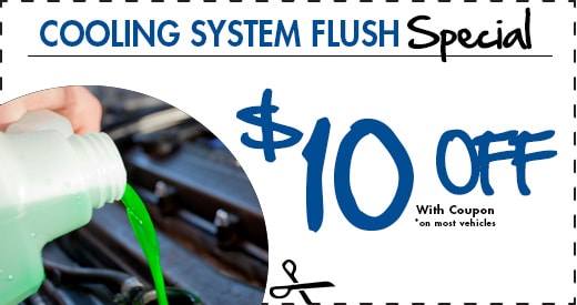 Cooling System Flush Special