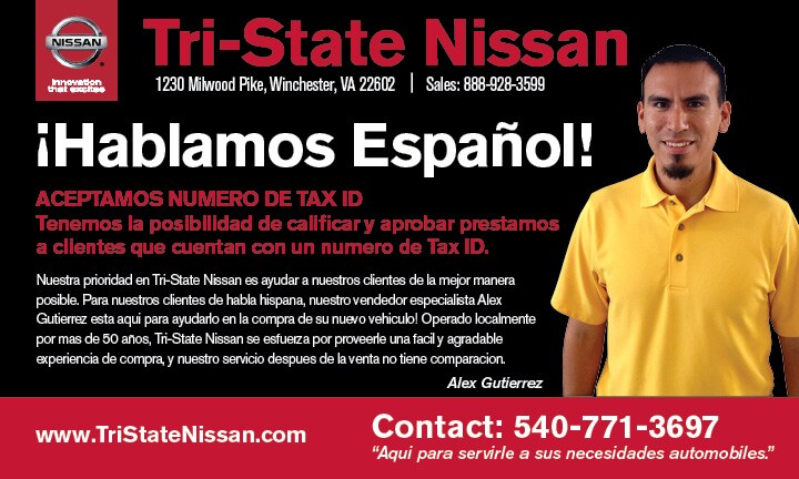 We Speak Spanish!