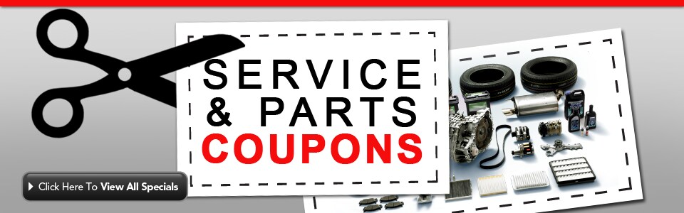 Service & Parts Coupons