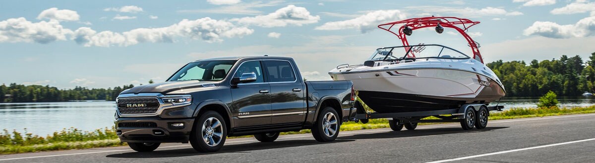 RAM 1500 Towing a Boat