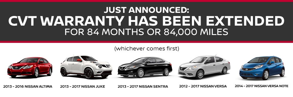 CVT Transmission Warranty by Model