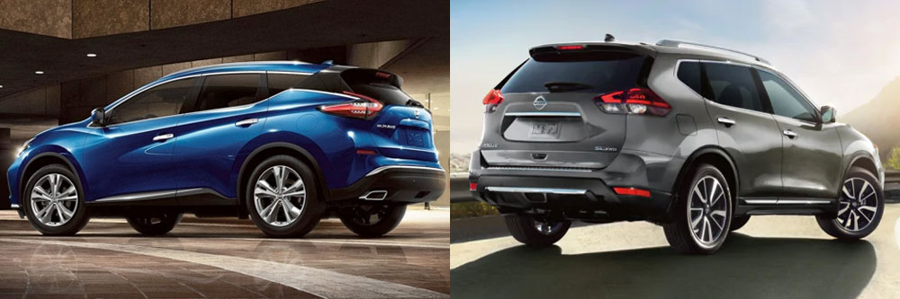 2019 Nissan Murano vs 2020 Nissan Rogue