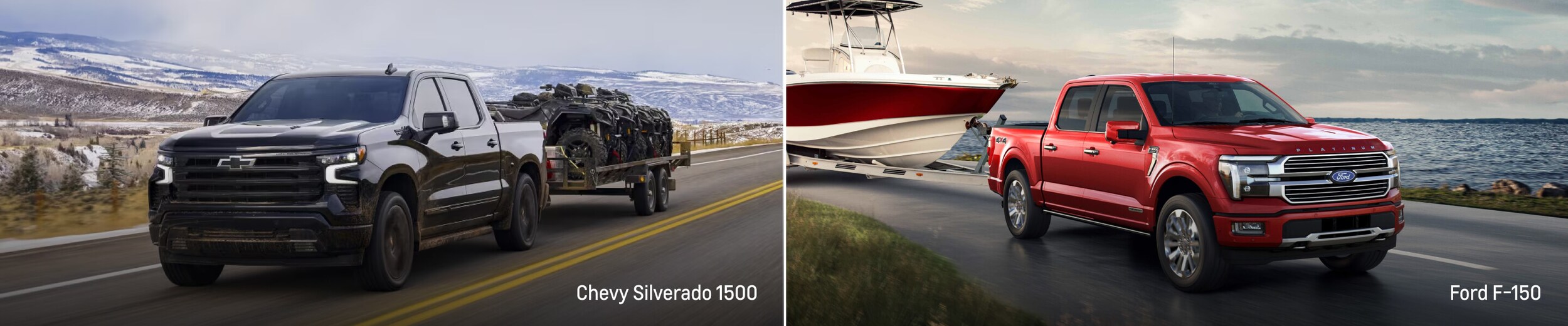 Chevy Silverado vs. Ford F-150
