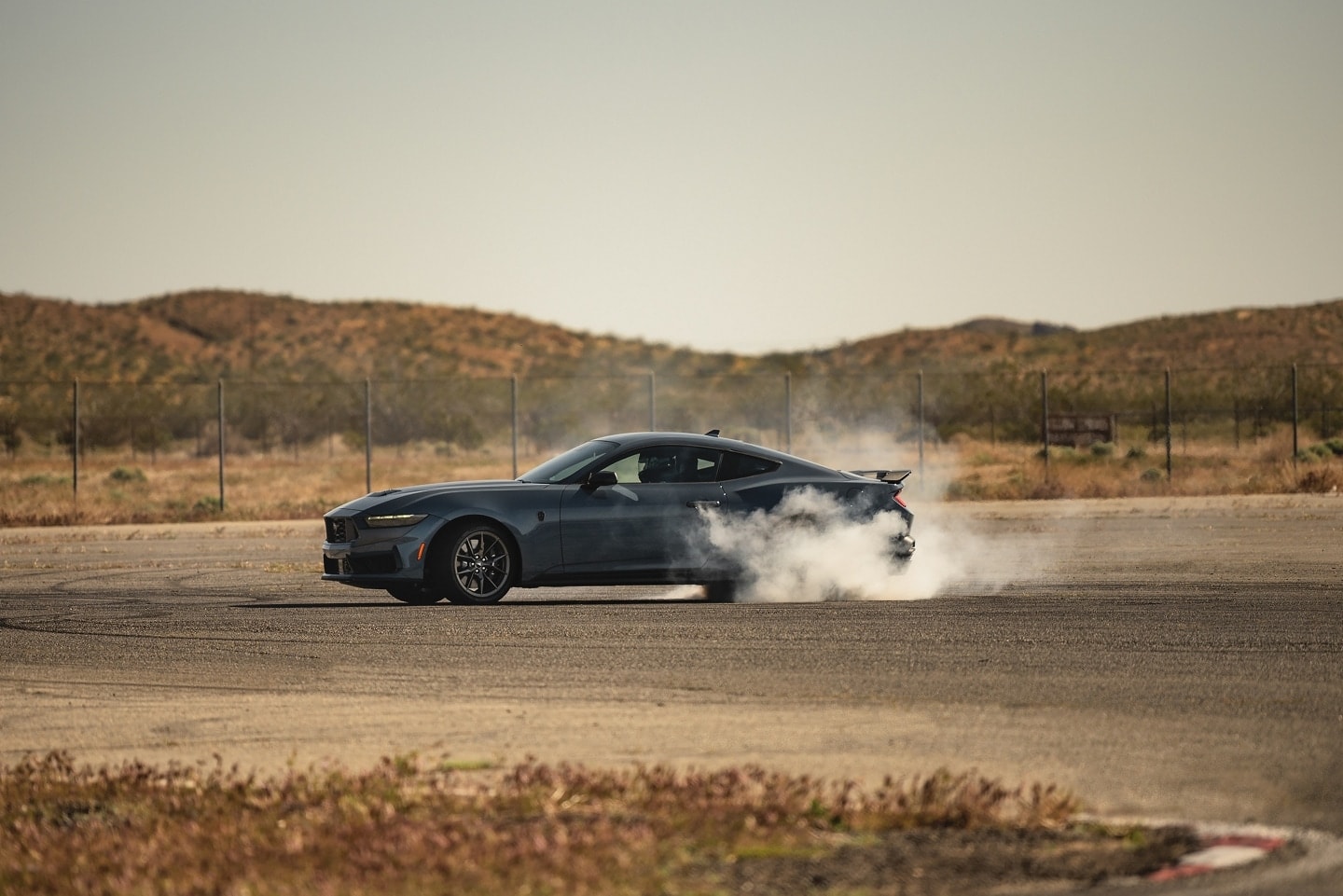 Ford Mustang burnout