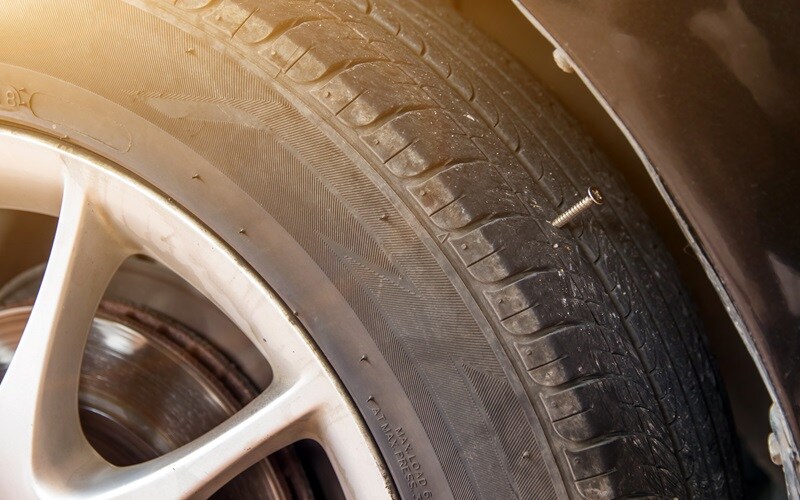 Can You Drive with a Nail in Your Tire Troy MI