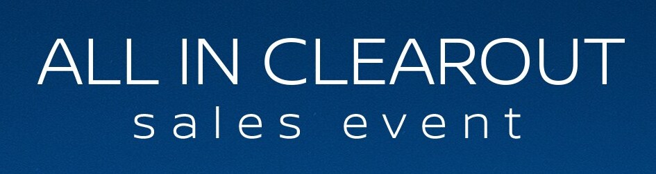 All In Clearout Sales Event