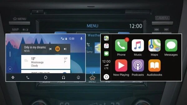 NissanConnect<sup>®</sup> Features NissanConnect<sup>®</sup> Features On Dash