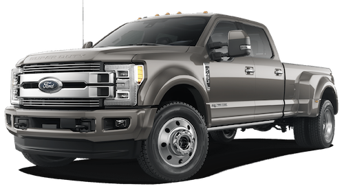 2019 Ford F-450 A silver 2019 Ford F-450
