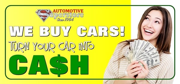 We Buy Cars at Tubbs Brothers!