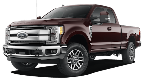 2019 Ford F-250 A magma red 2019 Ford F-250