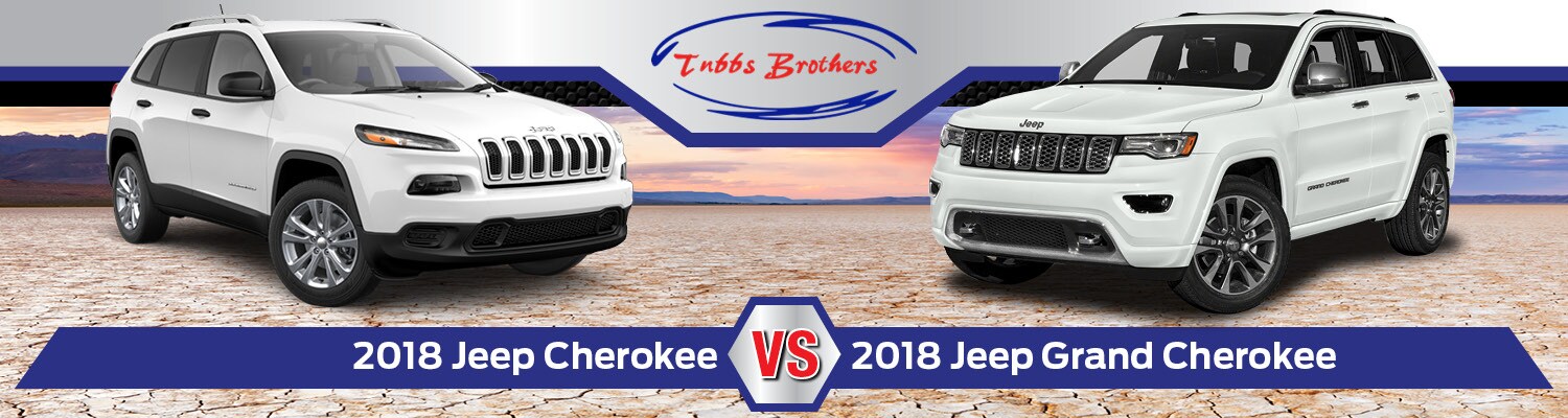 2018 jeep cherokee vs grand cherokee