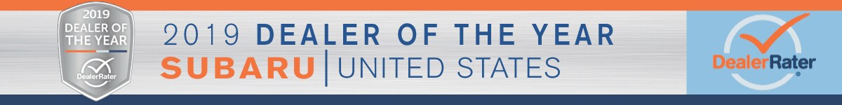 2019 Dealer Rater Dealer of the Year!