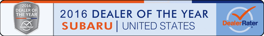 2016 Dealer of the year!