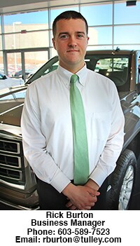 Rick Burton - Business Manager - Tulley Mazda - Nashua, NH