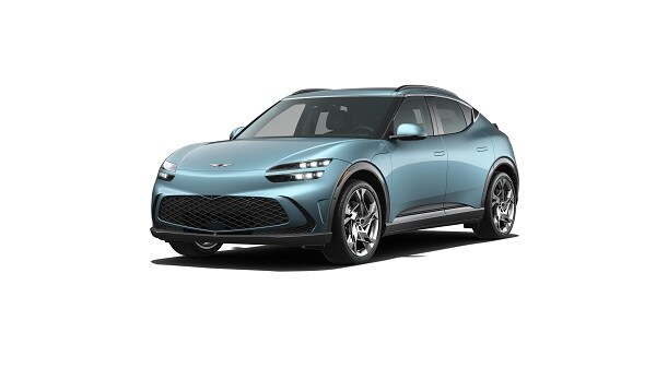 The 2023 Genesis GV60 is set for release and will be at Genesis of Tulsa here shortly in the mint blue color and others