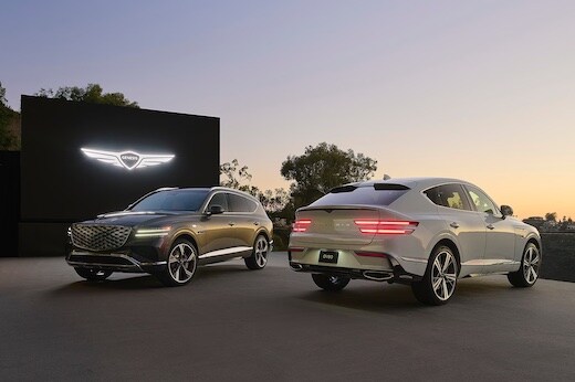 The new 2025 Genesis models of sedans and SUVs offer updated colors, new styling and multiple electric driving options.