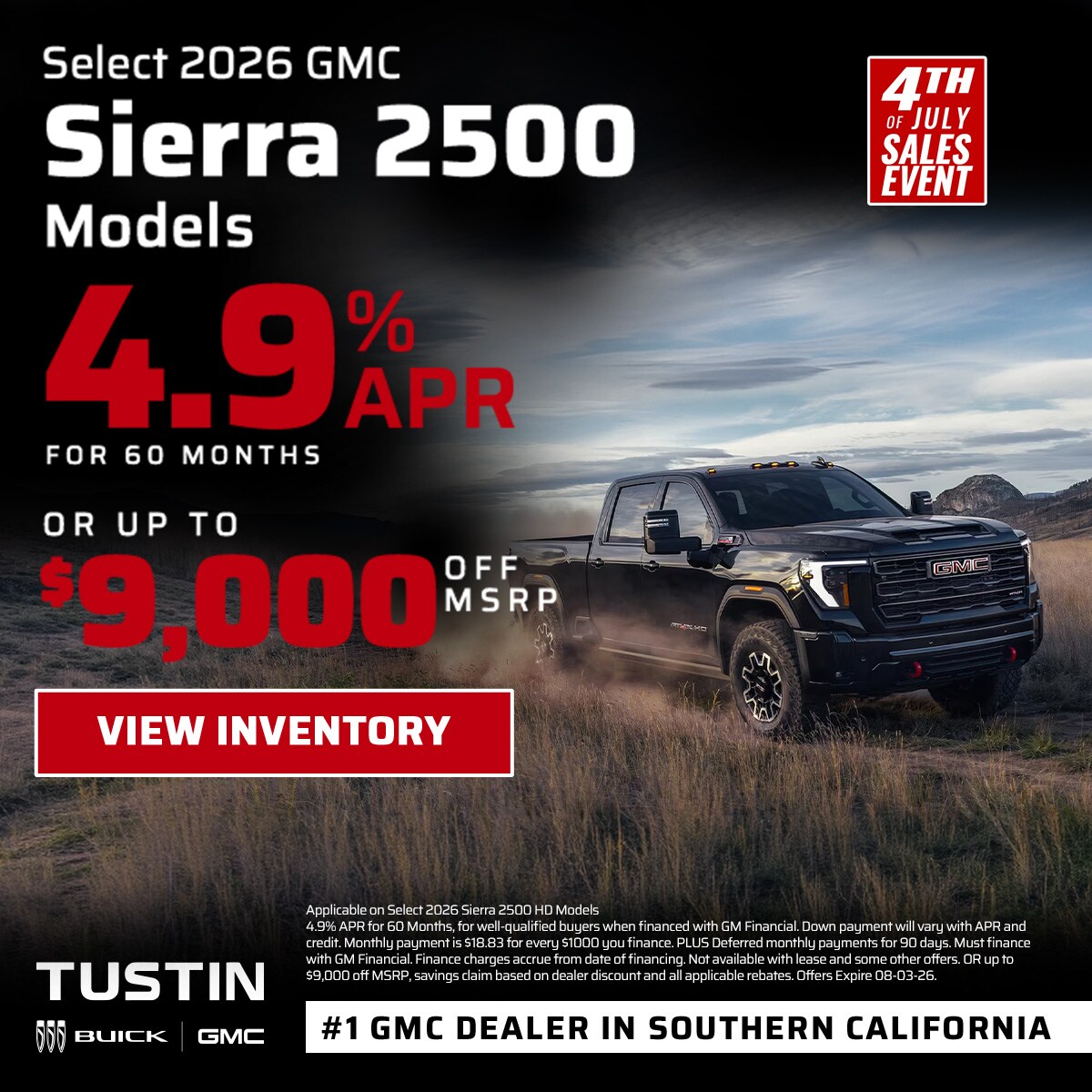 JUL2026_Slider_New_GMC_Sierra%202500%20HD_2026_Offer_APR%20%26%20MSRP_1200x1200_07-12-2026.jpg