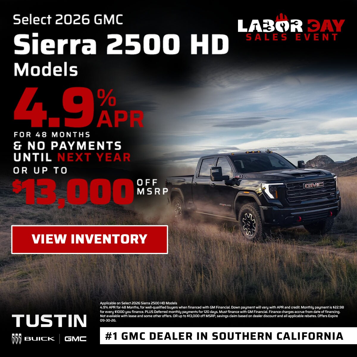 SEP2026_Slider_New_GMC_Sierra%202500%20HD_2026_Offer_APR%20%26%20MSRP_1200x1200_09-30-2026.jpg