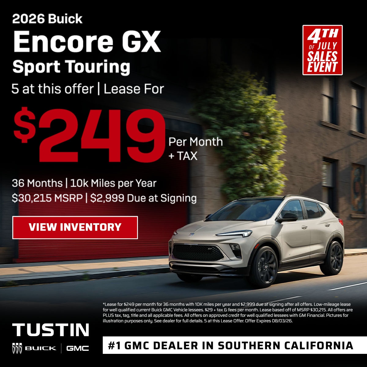 JUL2026_Slider_New_Buick_Encore%20GX_2026_Offer_Lease_1200x1200_08-03-2026.jpg