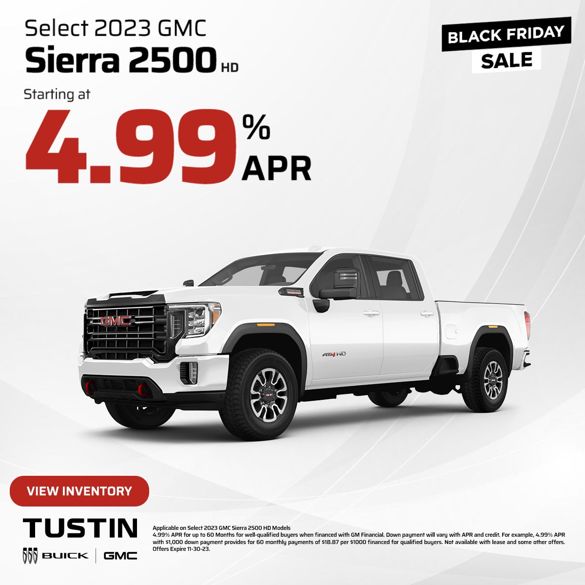New Vehicle Specials | TUSTIN BUICK GMC