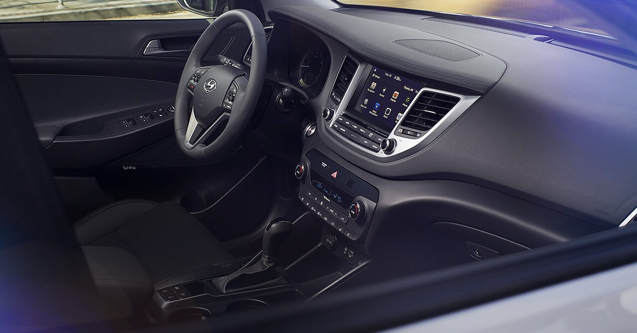 The all new spacious 2017 Hyundai Tucson in Orange County