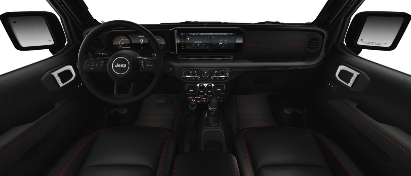 2025 Jeep Wrangler Interior Front