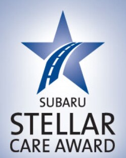 Subaru Stellar Care Award Winner!
