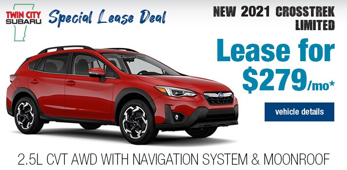Twin City Subaru Crosstrek Lease Deal Twin City Subaru
Crosstrek Lease Deal