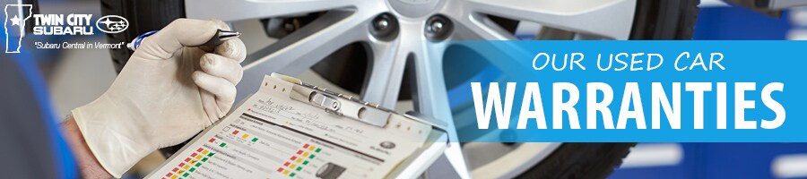 Used Car Warranties - You Won't Get from a Private Seller! Twin City Subaru Used Car Warranty