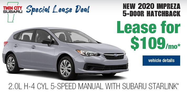 Twin City Subaru Impreza Lease Deal Twin City Subaru
Impreza Lease Deal