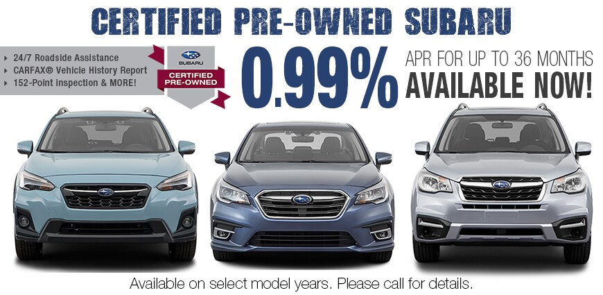 Subaru Certified Finance Deal Subaru Certified Finance
Deal