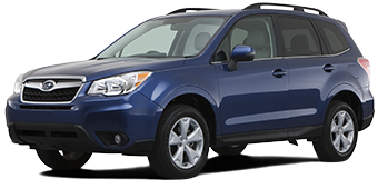 2014 Subaru Forester 2.5i Touring - shown in Marine Blue Pearl 2014 Subaru Forester 2.5i Touring Features