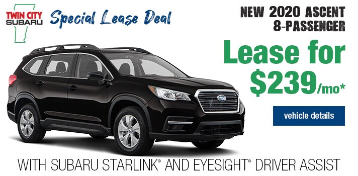 Twin City Subaru Ascent Lease Deal Twin City Subaru Ascent Lease Deal