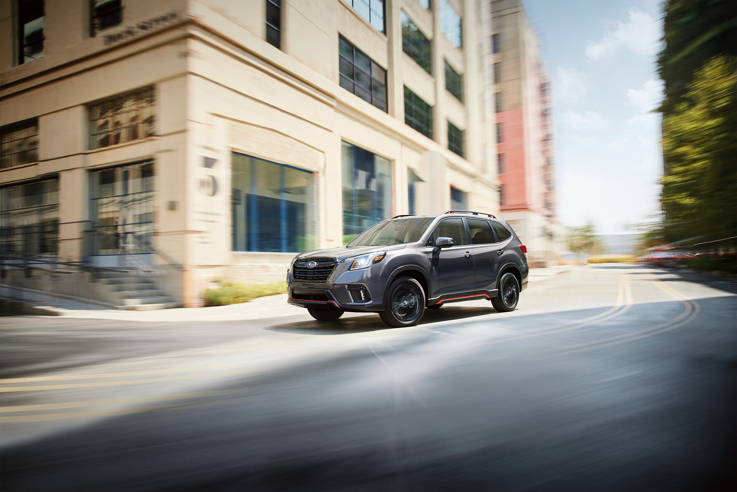 Forester on the street