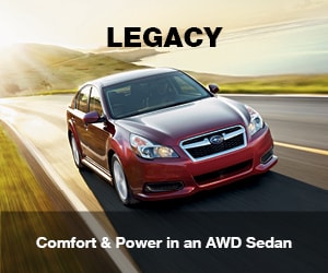 Learn More about the Legacy Compare Subaru Legacy