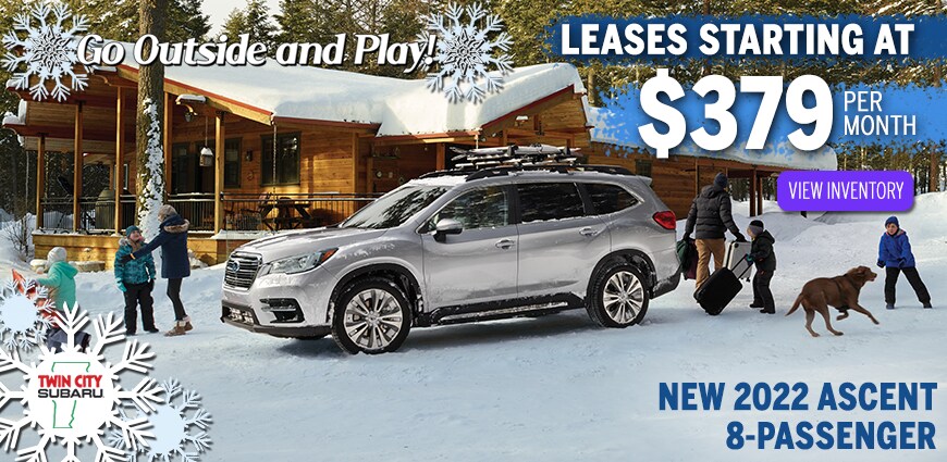 Twin City Subaru Ascent Lease Deal Twin City Subaru Ascent
Lease Deal