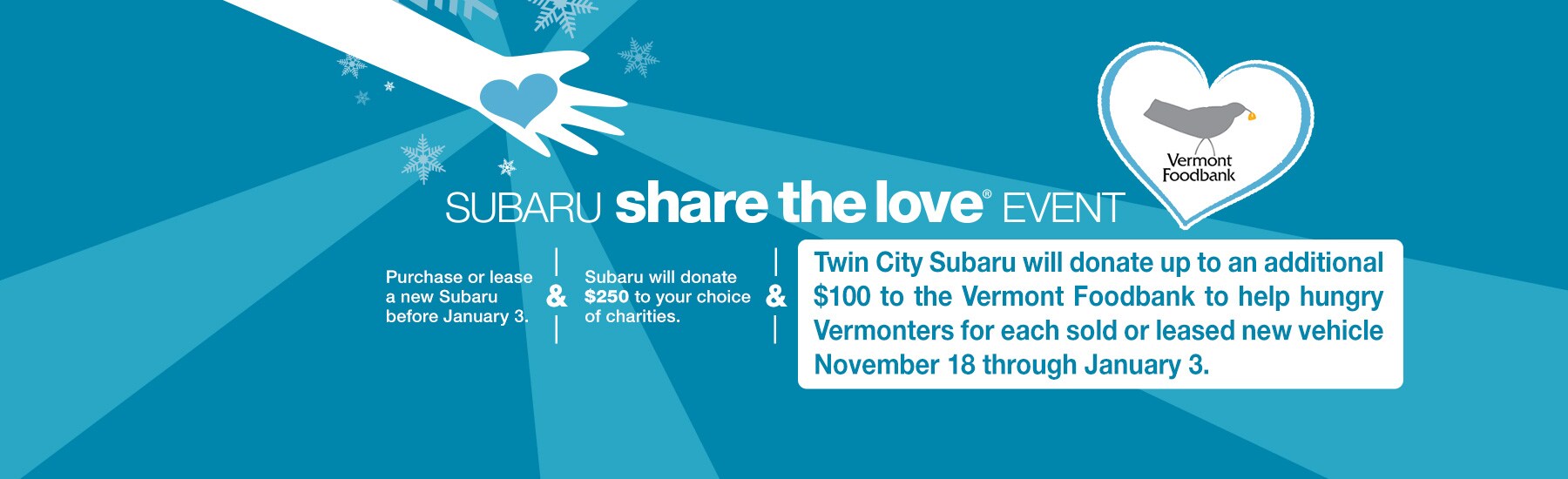 Subaru Share the Love Event Subaru Share the Love Event