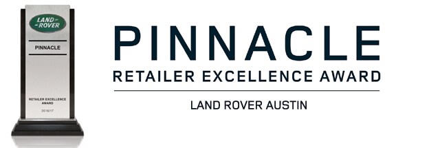 Land Rover Austin Pinnacle Award