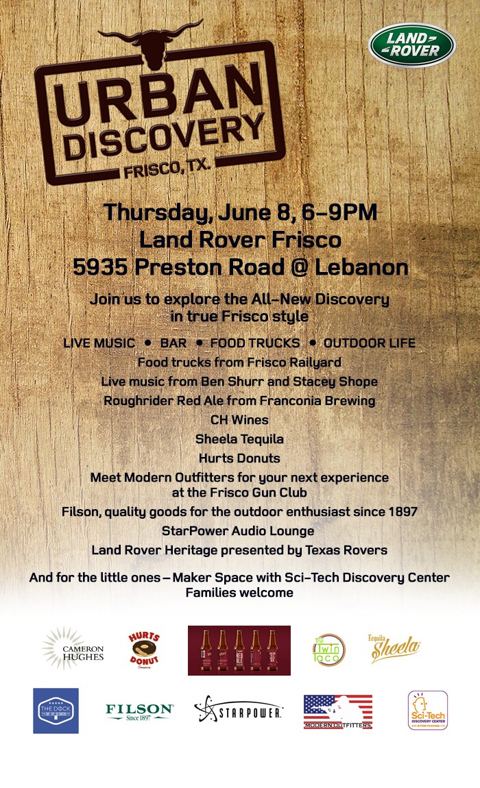 Land Rover Frisco Discovery Event