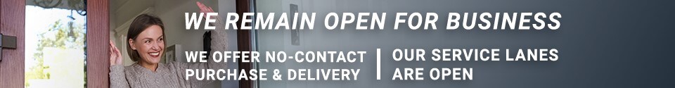 We Remain
Open