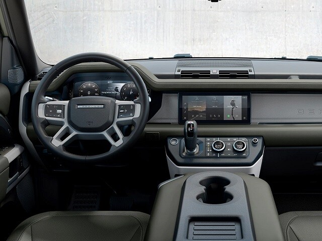 Land Rover Defender interior