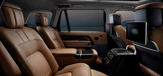Range Rover backseat