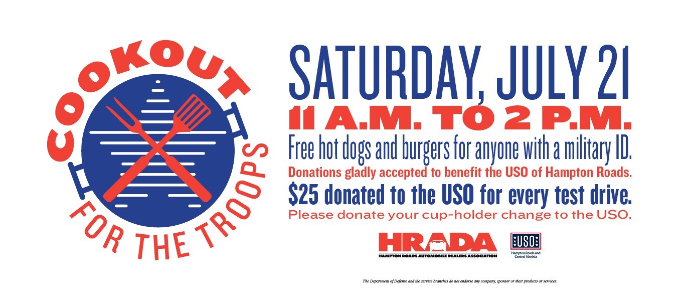 Hampton USO Cookout for the Troops