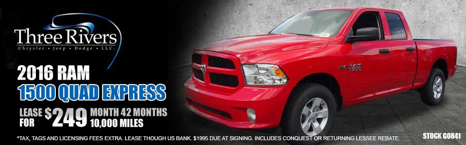 Three Rivers Dodge Chrysler Jeep Ram Dealer Pittsburgh